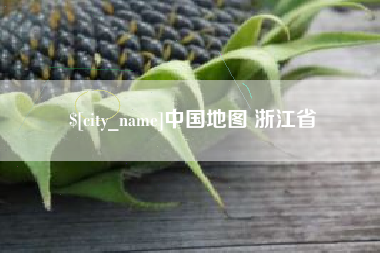 陆丰中国地图 浙江省