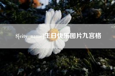 陆丰生日快乐图片九宫格