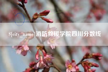 陆丰消防救援学院四川分数线