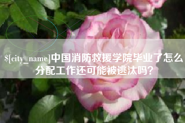 陆丰中国消防救援学院毕业了怎么分配工作还可能被逃汰吗？