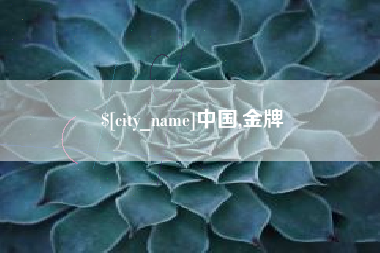陆丰中国,金牌