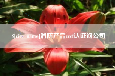 陆丰消防产品cccf认证询公司