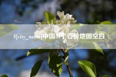 陆丰中国34个省份地图空白