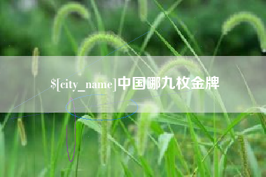 陆丰中国哪九枚金牌