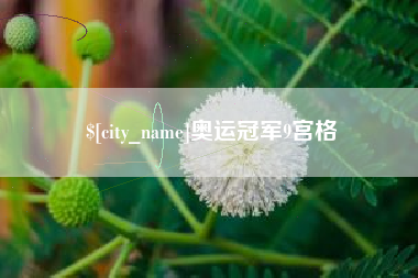 陆丰奥运冠军9宫格