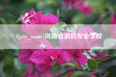 陆丰河南省消防专业学校