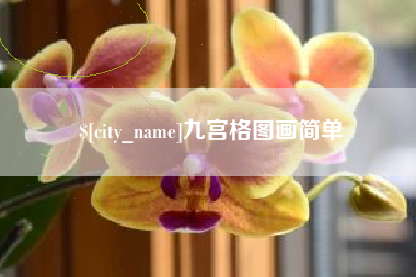 陆丰九宫格图画简单