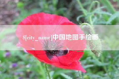 陆丰中国地图手绘画